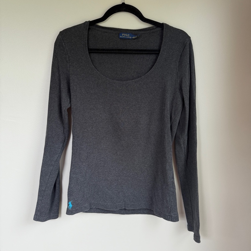 Ralph Lauren Gray Long Sleeve | Size: Large